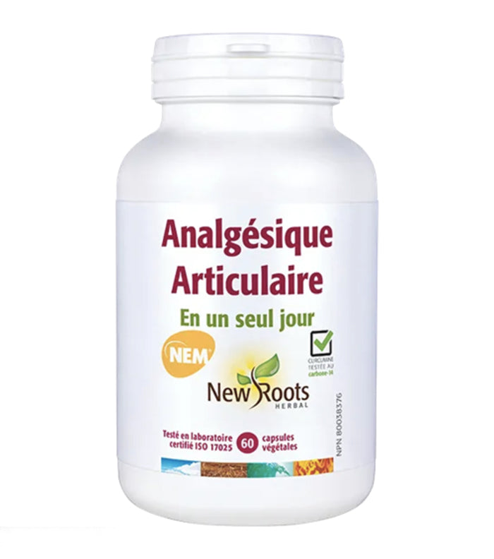 Analgésique articulaire - New Roots - 60 capsules